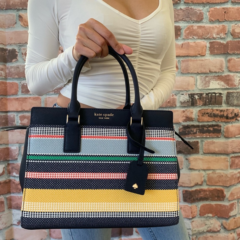 Kate spade Cameron medium satchel boardwalk stripe - Picture 7 of 7